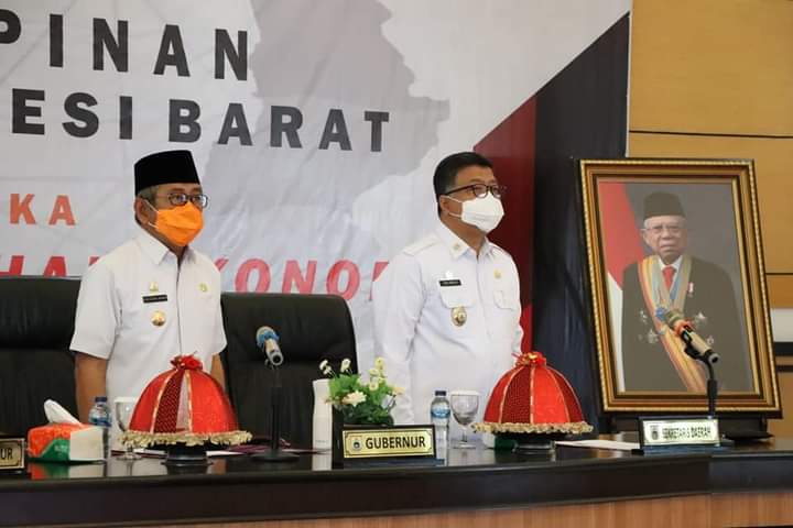 Foto: Gubernur Sulbar Pimpinan Rapim Percepatan Pemulihan Ekonomi dan Penguatan Birokrasi